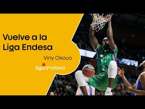 Vuelve a la Liga Endesa el físico de Viny Okouo