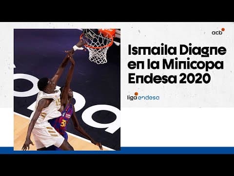 Ismaila Diagne ya deslumbró en la Minicopa Endesa 2020