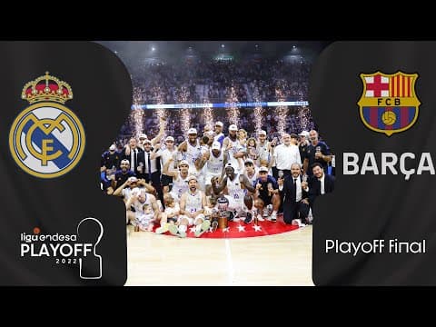 Resumen Real Madrid 81 - Barça 74 (4º Playoff Final)