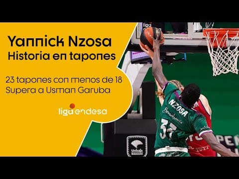 Yannick Nzosa: líder taponador con menos de 18 años