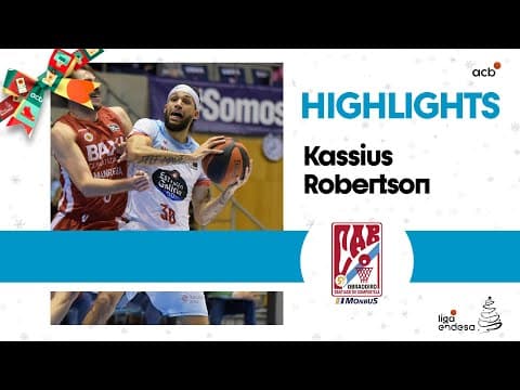 Kassius Robertson, héroe de la remontada