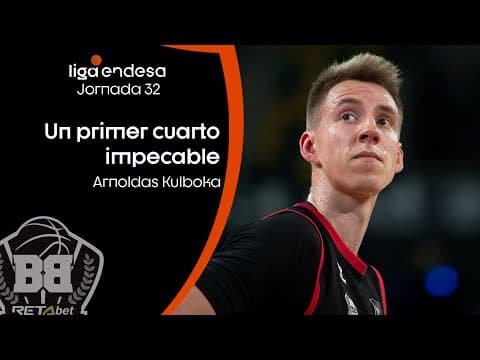 Arnoldas Kulboka, en modo killer en el primer cuarto