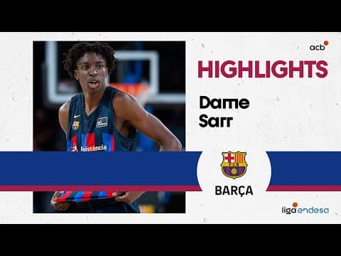 Dame Sarr ilusiona al Palau
