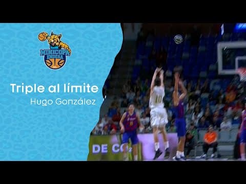 Hugo González anota al límite