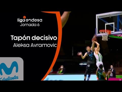 El tapón decisivo de Avramovic