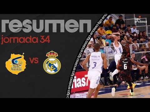 Resumen Gran Canaria 83 - 91 Real Madrid (J34)