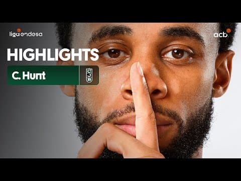 Cameron Hunt, desatado ante Hiopos Lleida