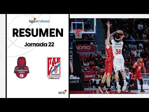 Resumen Casademont Zaragoza 78 - Monbus Obradoiro 79 (J22)