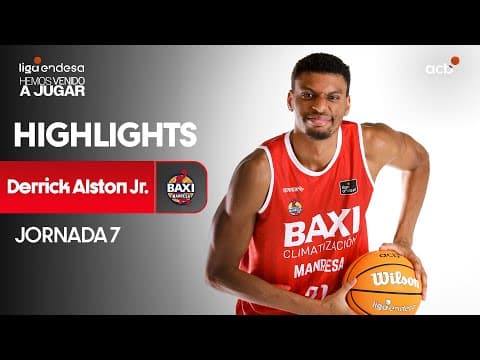 Derrick Alston Jr. lidera el triunfo manresano