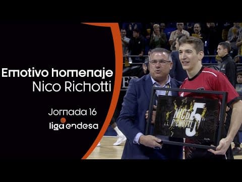 Emotivo recibimiento a Nico Richotti en la Laguna