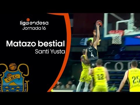 Bestial matazo de Santi Yusta