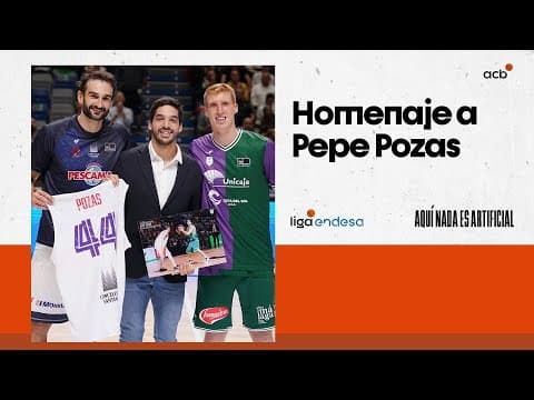El Martín Carpena homenajeó a Pepe Pozas