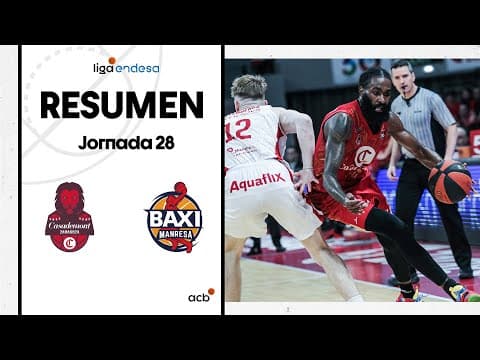 Resumen Casademont 99 - BAXI Man. 88 (J28)