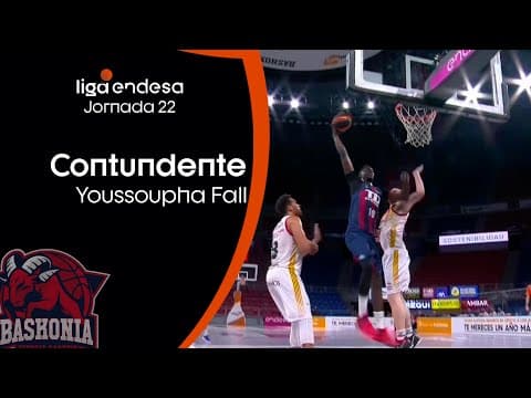 Youssoupha Fall, a una mano