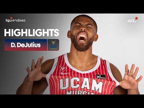 David DeJulius está de dulce con UCAM Murcia