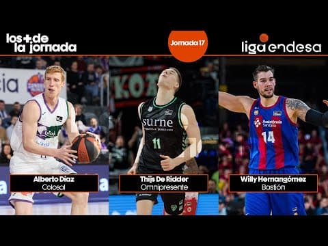 Los Más de la Jornada 17 de la Liga Endesa 2023-24