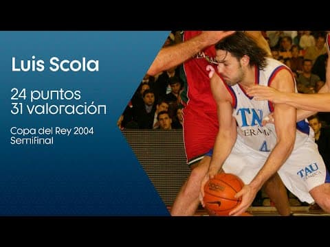 Los 24 puntos de Scola en 2004