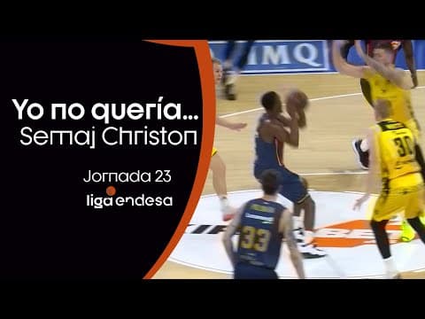 La asistencia-canasta de Christon