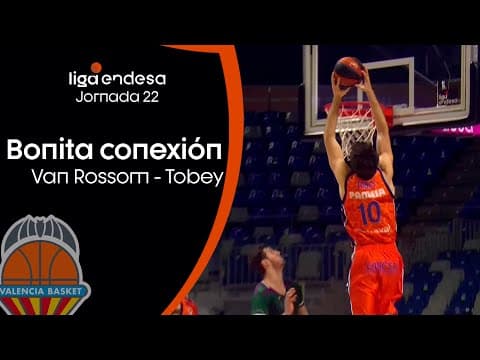 Mike Tobey sobrevuela el Carpena: ¡alley-oop!
