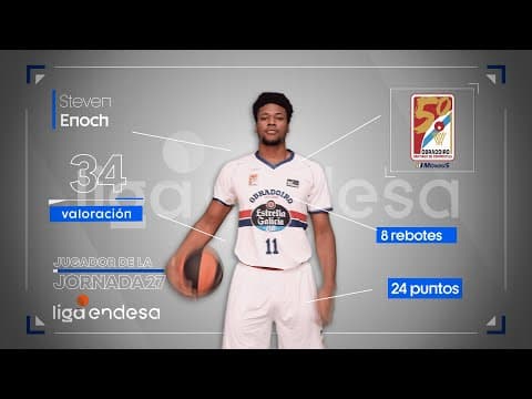 Steven Enoch, Jugador de la Jornada 27