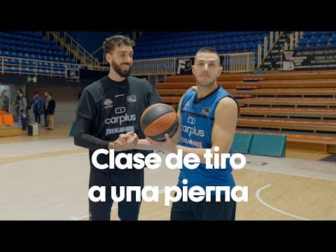 Jovan Novak revela su secreto del tiro a una pierna