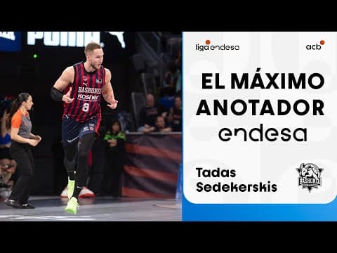 Tadas Sedekerkis, Máximo Anotador Endesa de la Jornada 26