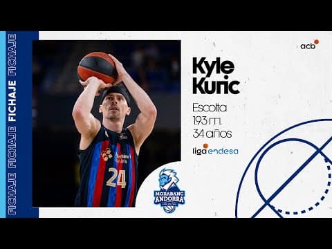 El regreso de Kyle Kuric
