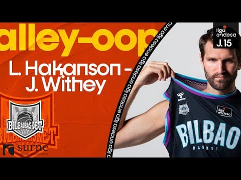 Impresionante alley-oop de Hakanson a Whitey