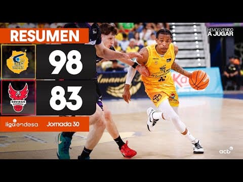 Resumen Dreamland GC 98 - Coviran Granada 83 (J30)