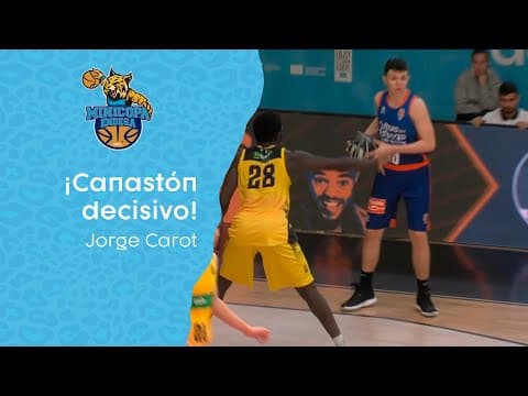 ¡Canastón decisivo de Jorge Carot!