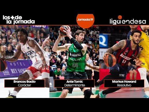 Los Más de la Jornada 19 de la Liga Endesa 2023-24