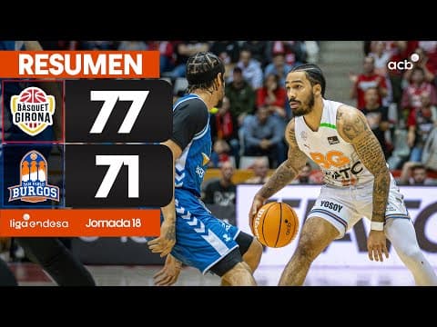 Bàsquet Girona - Recoletas Salud (77 - 71)