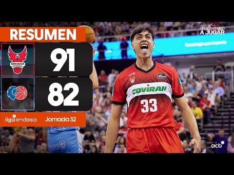 Resumen Coviran Granada 91 - Río Breogán 82 (J32)