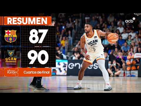 Barça - UCAM Murcia (87-90)