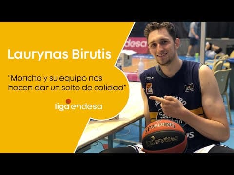 Laurynas Birutis: El hombre del momento habla