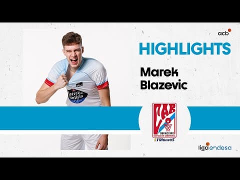 El Marek Blazevic más letal