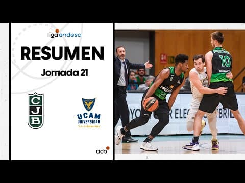 Resumen Joventut Badalona 94 - UCAM Murcia 68 (J21)