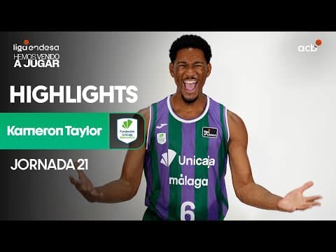 Kameron Taylor acaricia el triple doble