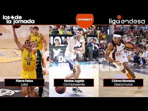 Los Más de la Jornada 4 de la Liga Endesa 2023-24