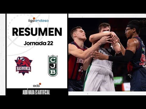 Resumen Baskonia 78 - Joventut Badalona 81 (J22)