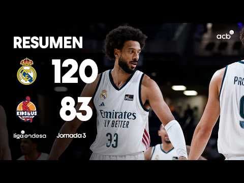 Real Madrid - Kids&Us Manresa (120-83)