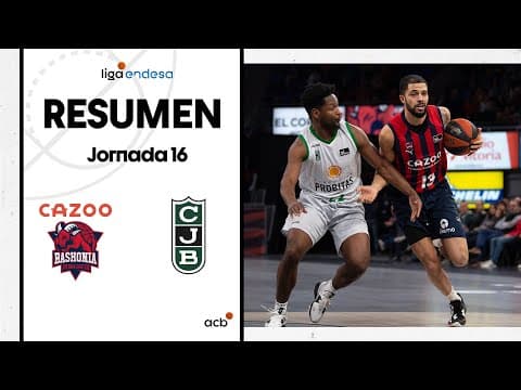 Resumen Cazoo Baskonia 84 - Joventut Badalona 83 (J16)