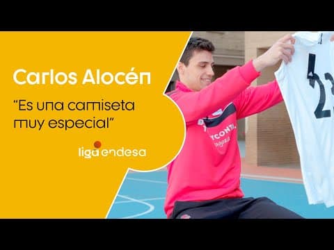 Carlos Alocén: "Es una camiseta muy especial"