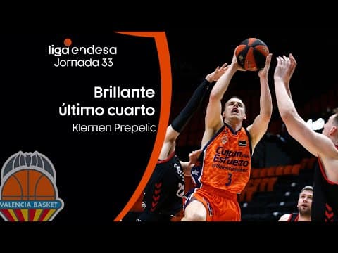 Brillante último cuarto de Klemen Prepelic