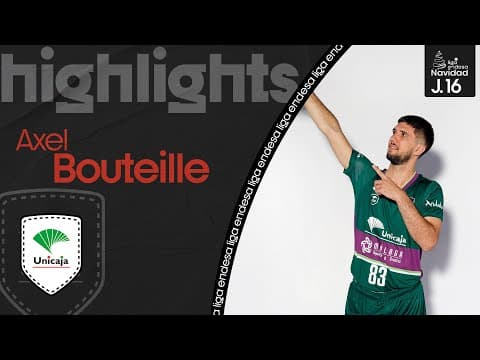 Axel Bouteille, omnipresente: 19 puntos, 7 rebotes y 5 asistencias
