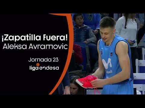Avramovic... ¡pierde la zapatilla!