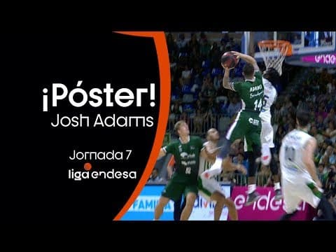 Tremendo póster de Josh Adams