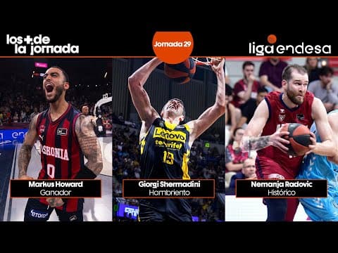 Los Más de la Jornada 29 de la Liga Endesa 2023-24