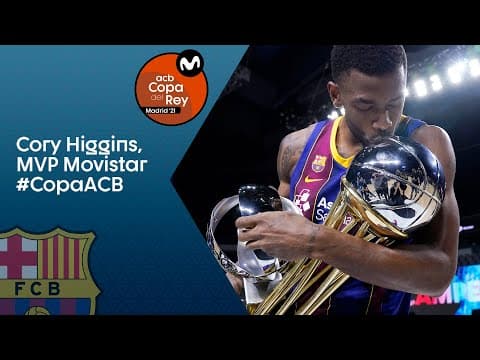 Cory Higgins, MVP Movistar de la Copa del Rey