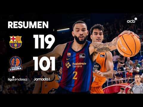 Barça - Leyma Coruña (119-101)